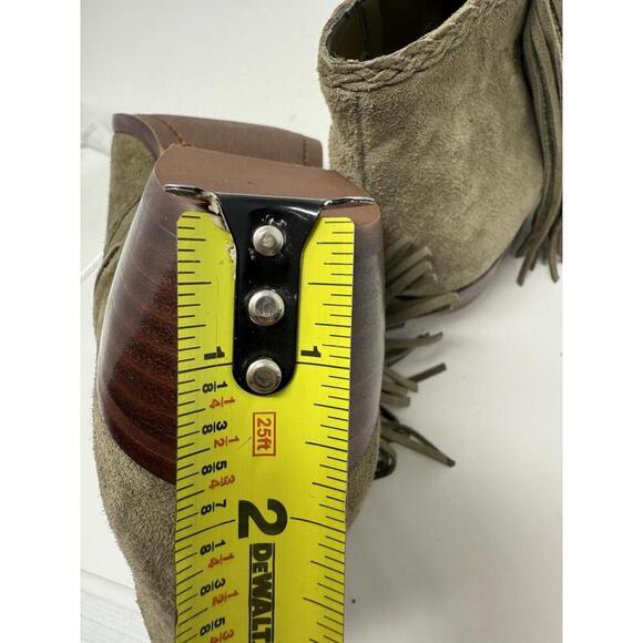 Sam Edelman - Booties-‎ Olive w/Fringe - Size 8- NWT - Picture 5 of 9